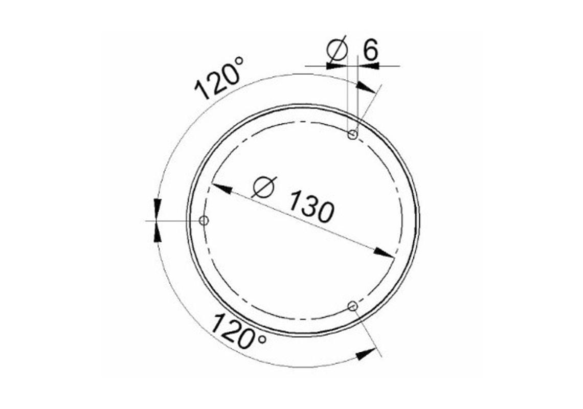 Gyrophare orange flash fixation 3 points CL2 – SATELIGHT